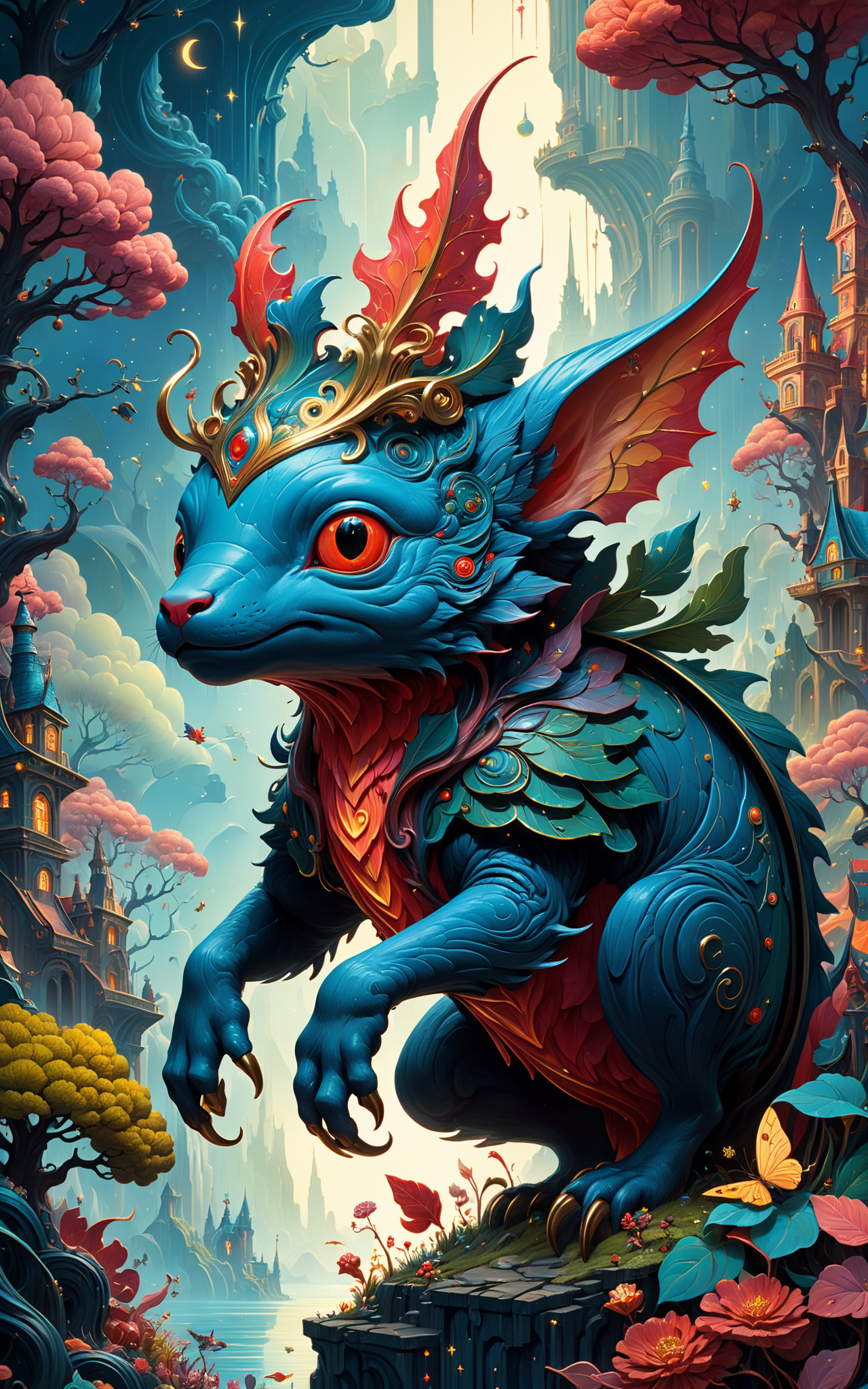 04641-1467699655-Fantastical storybook whimsy creatures, James Jean and Nicolas Party, tiny details, beautiful details, 8k, UHD, trending to arts.png